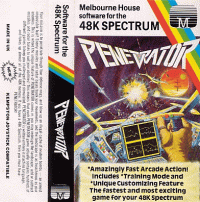 Penetrator ZX Spectrum US box art